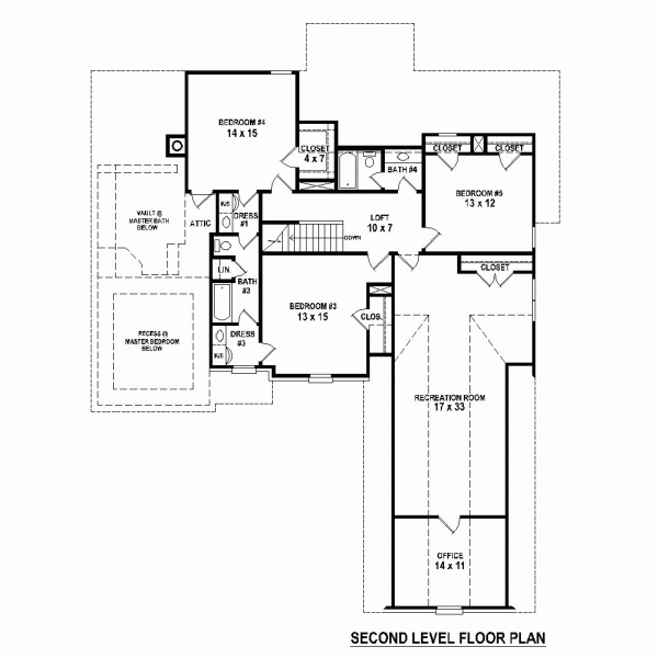 European Traditional Level Two of Plan 48727