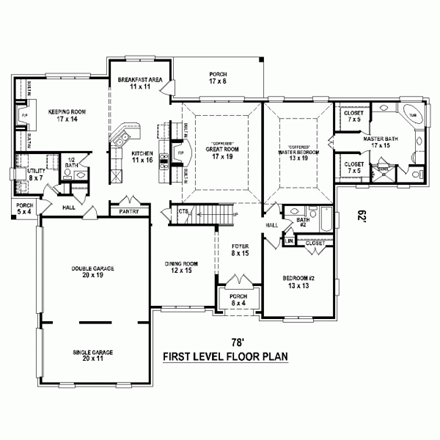 First Level Plan