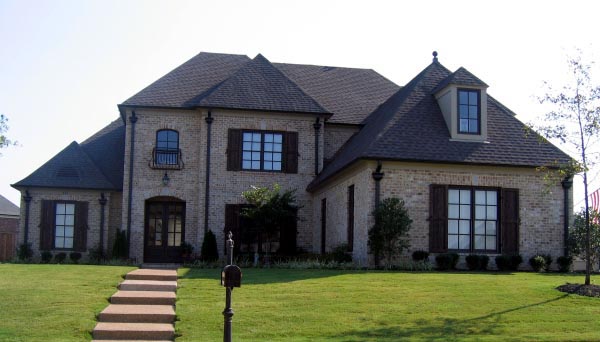 Plan 48747 | European House with 5 Bed, 4 Bath, 3 Car
