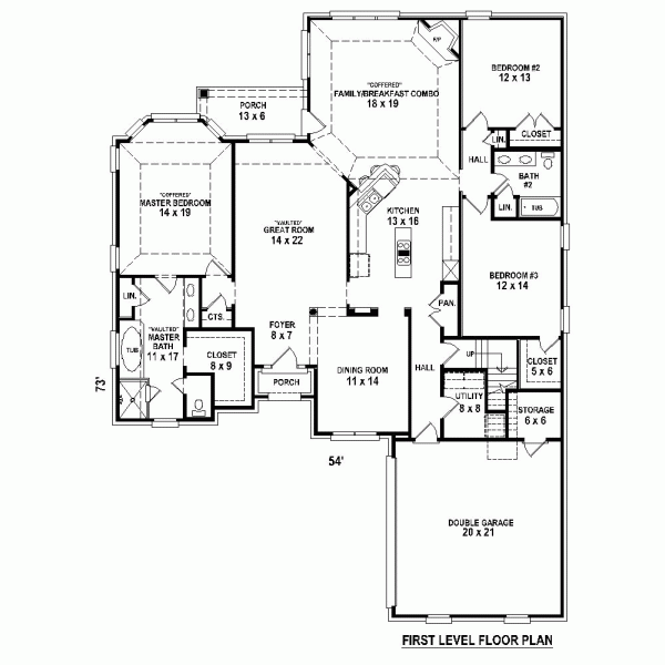 European Traditional Level One of Plan 48749