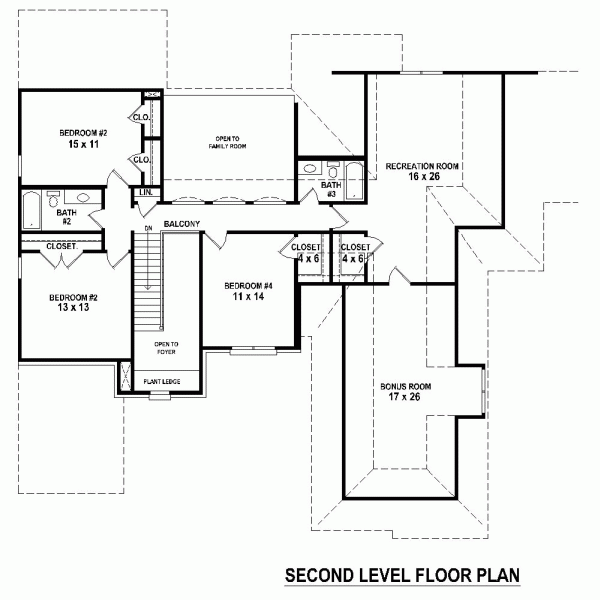 European Traditional Level Two of Plan 48750