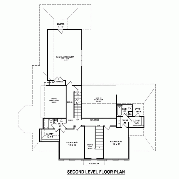 Traditional Level Two of Plan 48778