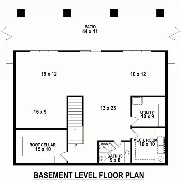 Country Lower Level of Plan 48787