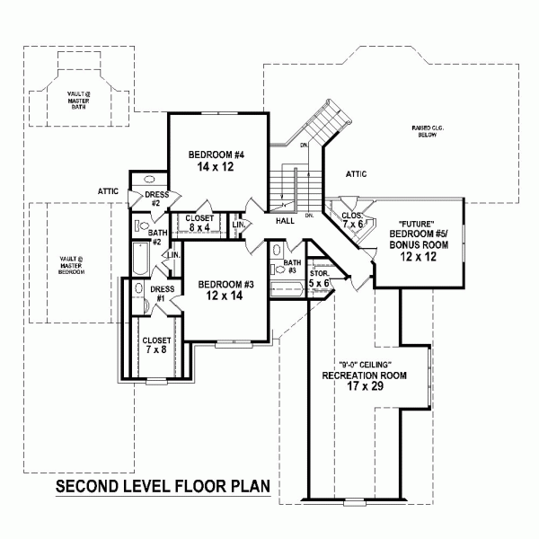 European Traditional Level Two of Plan 48798