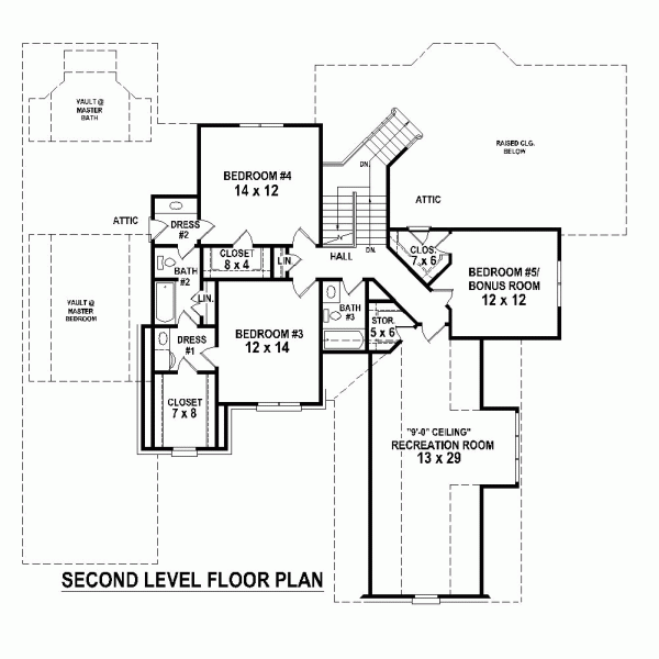 European Traditional Level Two of Plan 48799