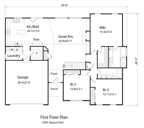 Traditional Level One of Plan 49021