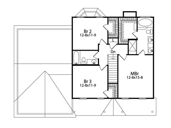 Traditional Level Two of Plan 49034