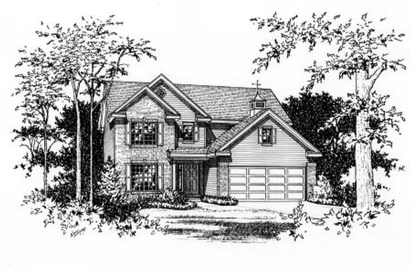 House Plan 49079 Elevation