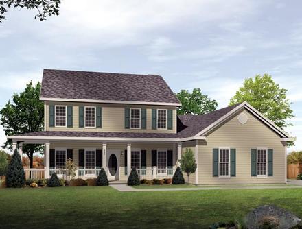 House Plan 49102 Elevation