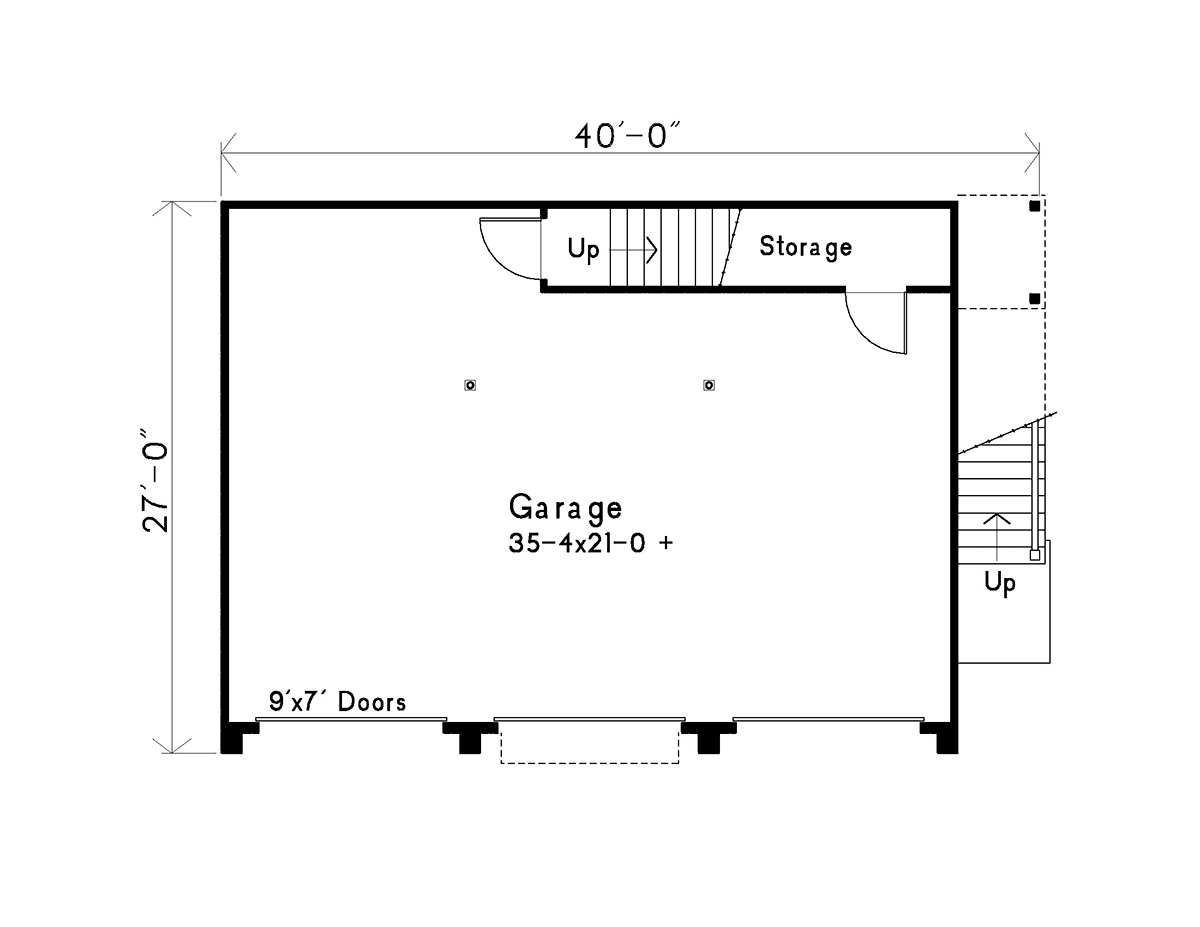 Narrow Lot Traditional Level One of Plan 49118