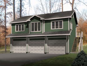 Plan 49118 - 949 Square Feet