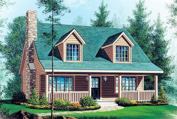 House Plan 49128 Elevation