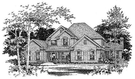 Traditional Elevation of Plan 49142