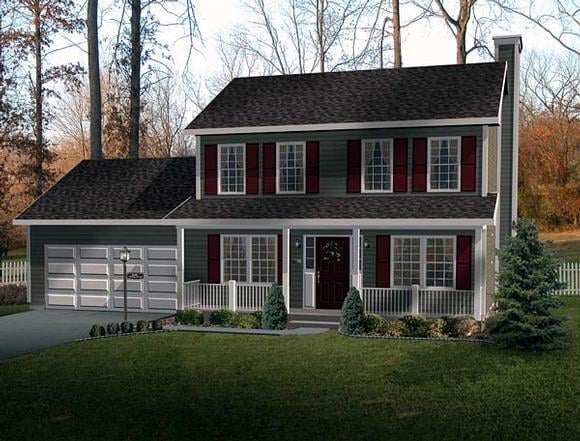 House Plan 49144 Elevation