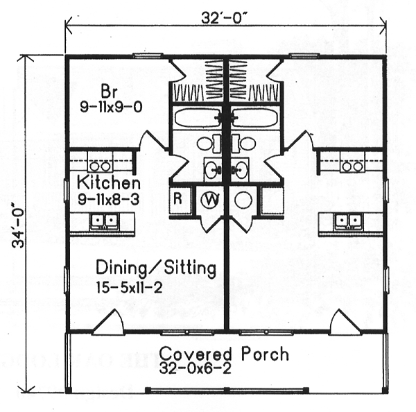 Country Narrow Lot One-Story Level One of Plan 49150