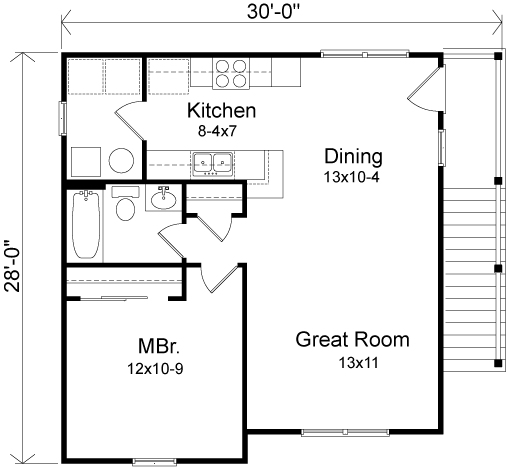 Traditional Level Two of Plan 49161