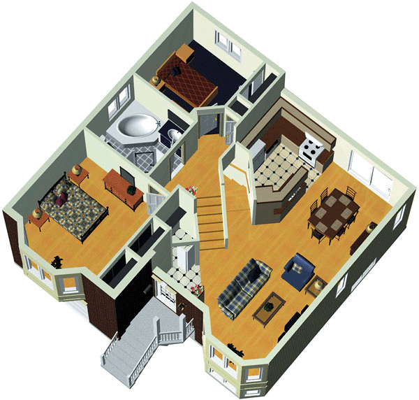 House Plan 49667 at FamilyHomePlans.com