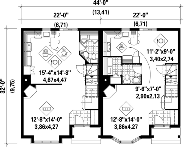 Plan 49806 | with 5 Bed, 4 Bath