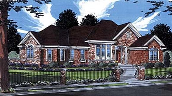 House Plan 50000 Elevation