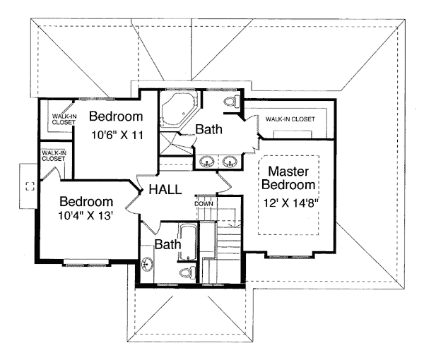 Colonial Southern Level Two of Plan 50011