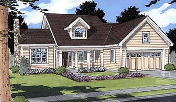 House Plan 50013 Elevation