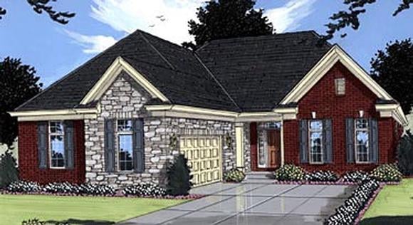 House Plan 50014 Elevation