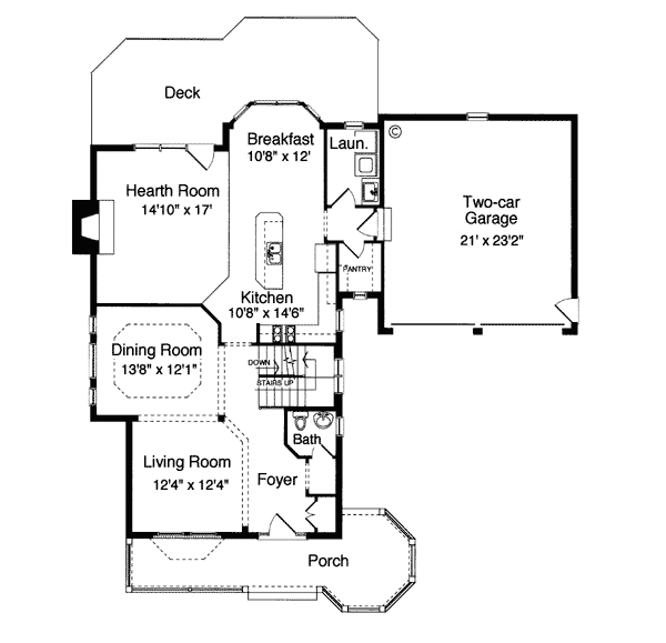 Country Victorian Level One of Plan 50018