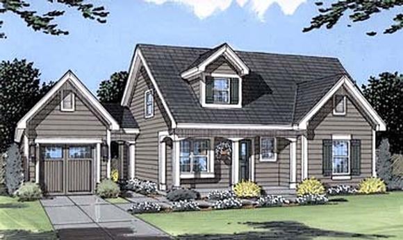 House Plan 50035 Elevation