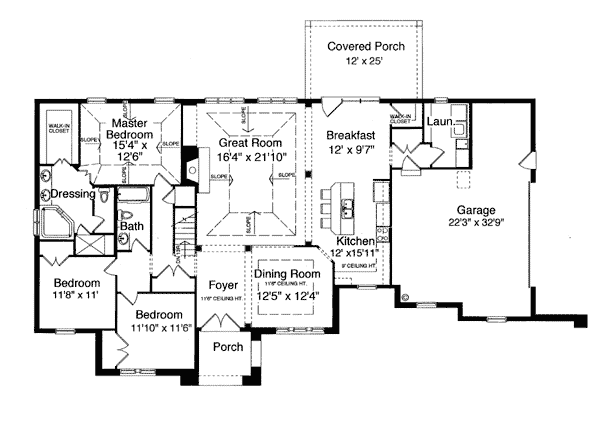 Contemporary European Level One of Plan 50037