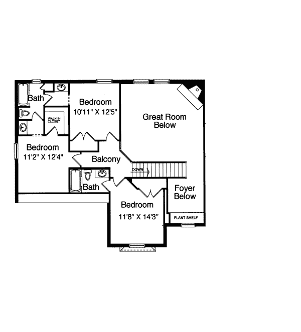 European Traditional Level Two of Plan 50041