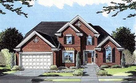 House Plan 50041 Elevation