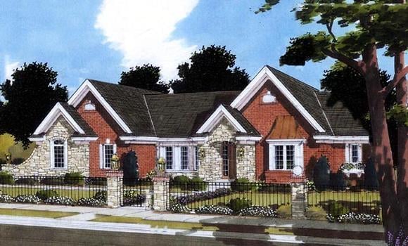 House Plan 50069 Elevation