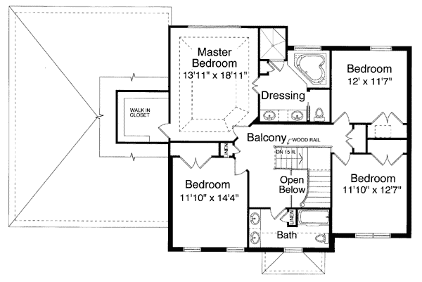 Colonial Southern Level Two of Plan 50080