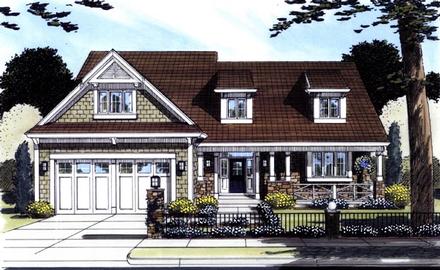 House Plan 50097 Elevation