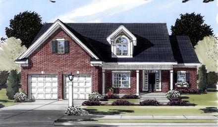 House Plan 50121 Elevation