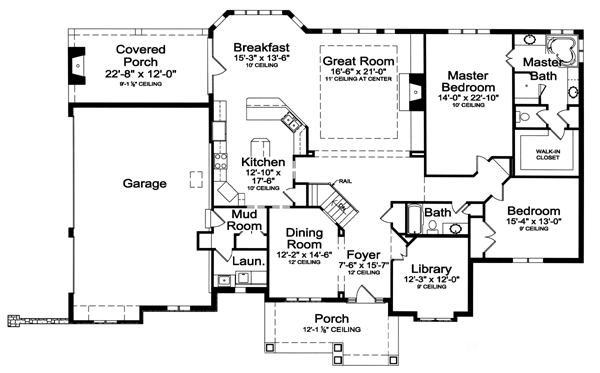 Craftsman Level One of Plan 50138