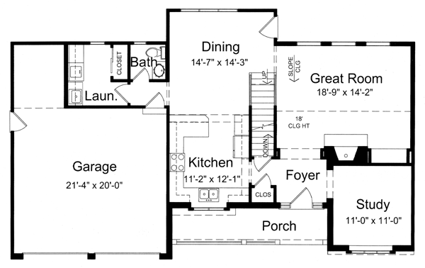 Traditional Level One of Plan 50141