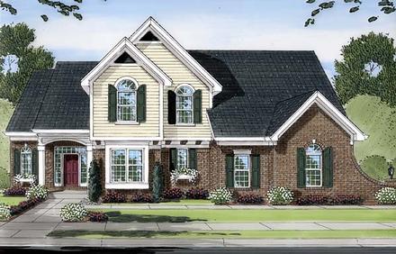 House Plan 50143 Elevation