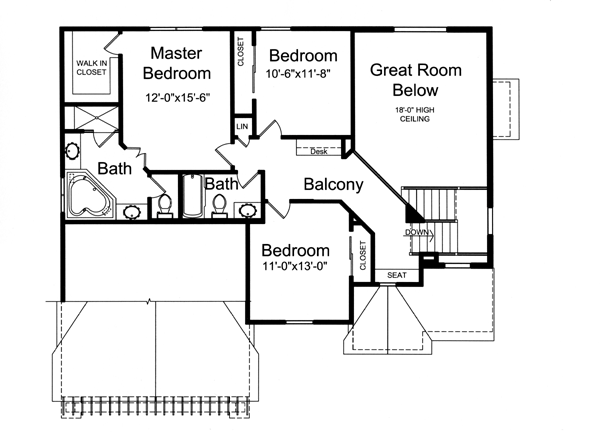 Coastal Traditional Level Two of Plan 50145