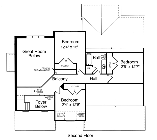 Country Traditional Level Two of Plan 50148