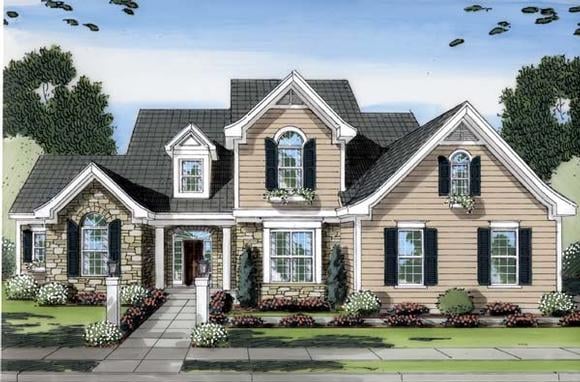 House Plan 50152 Elevation