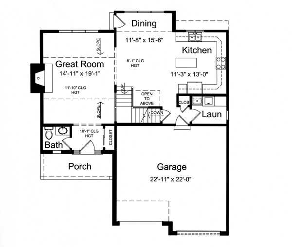 Traditional Level One of Plan 50162