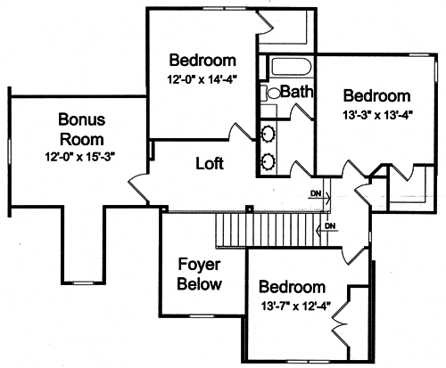 Traditional Level Two of Plan 50163