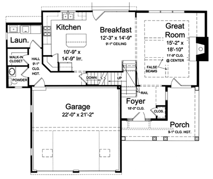 First Level Plan