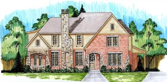 House Plan 50175 Elevation