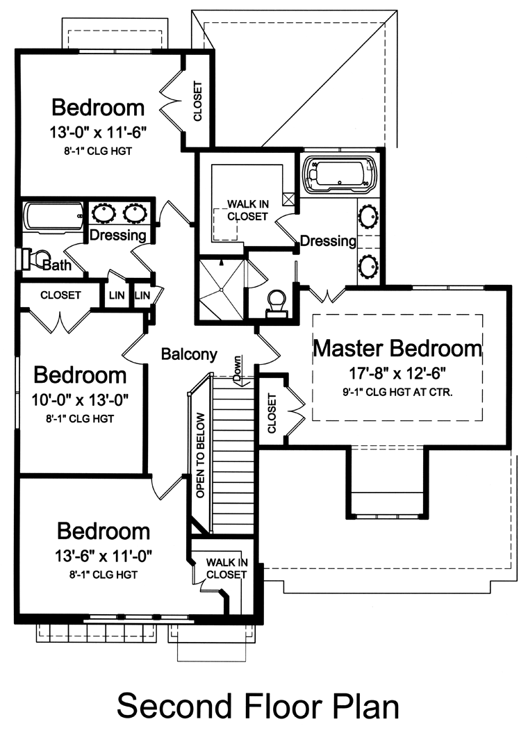 Tudor Level Two of Plan 50178