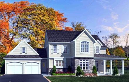 House Plan 50181 Elevation