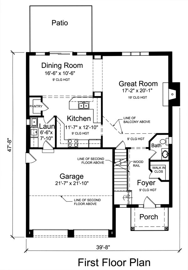 Traditional Level One of Plan 50183