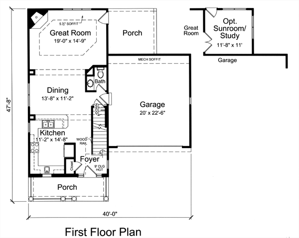 Traditional Level One of Plan 50186