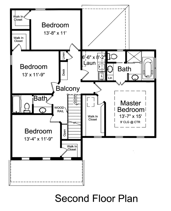 Traditional Level Two of Plan 50186